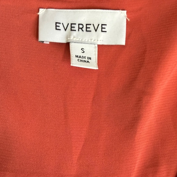 Evereve Brielle Orange Floral Sleeveless Boho Midi Dress Size Small - Picture 3 of 11